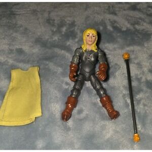 LJN D&D Dungeons And Dragons Mercion Figure Weapon Cape Accessories
